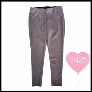 ⭐️3/$25⭐️ BB Collection Faux Suede Pull On Leggings